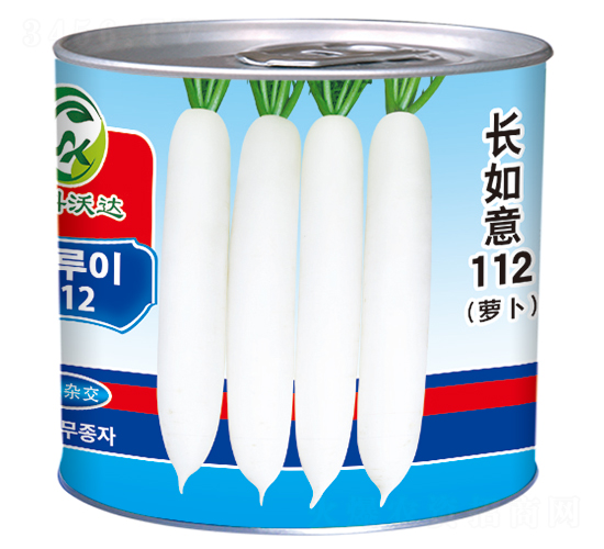 長如意112（罐）-白蘿卜種子-祥瑞達