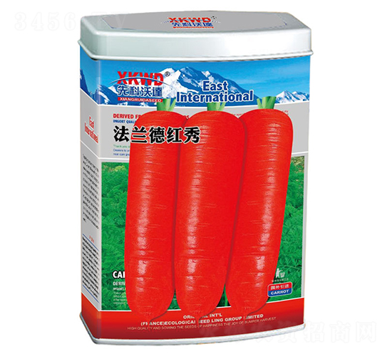 法蘭德紅秀（罐）-胡蘿卜種子-祥瑞達