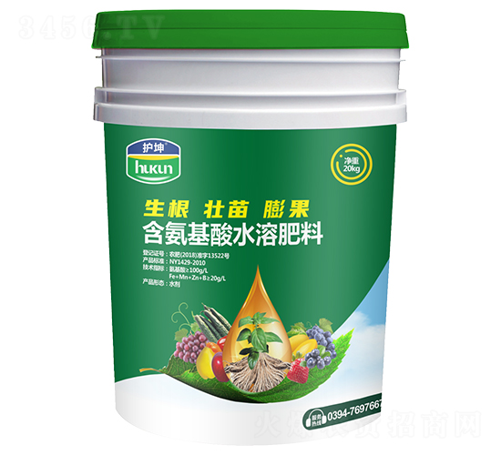 20kg含氨基酸水溶肥料-護坤-中科潤爾豐