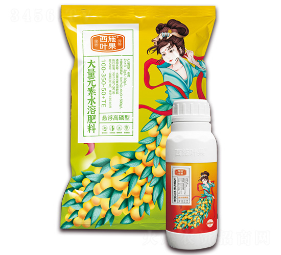 懸浮高磷型大量元素水溶肥料100-80-320+TE-西施葉果