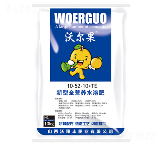 新型全營養(yǎng)水溶肥10-52-10-沃爾果-沃稼豐