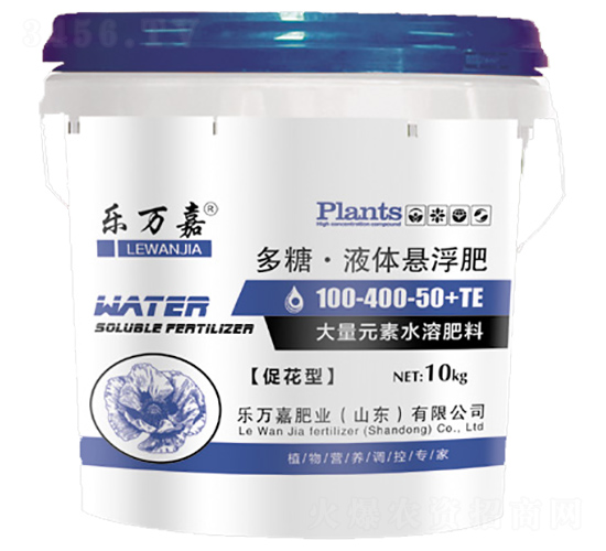 大量元素水溶肥料100-400-50+TE-多糖·液體懸浮肥-樂(lè)萬(wàn)嘉