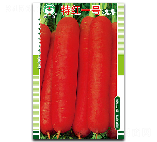 特紅一號-胡蘿卜種子-鴻盛園