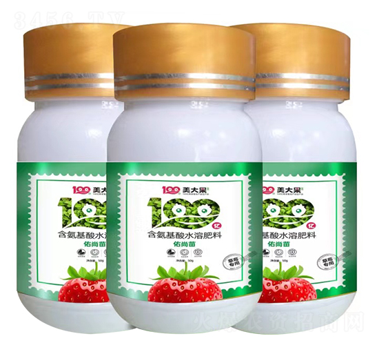 草莓專(zhuān)用含氨基酸水溶肥料-佑尚苗-韓友生物