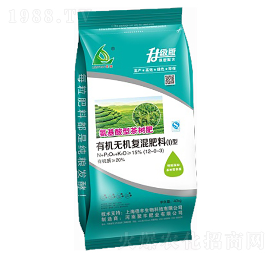 氨基酸型茶樹肥有機(jī)無(wú)機(jī)復(fù)混肥12-0-3-聚豐肥業(yè)