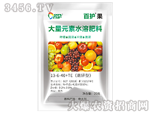 大量元素水溶肥13-6-40+TE-百護(hù)-潤田植保