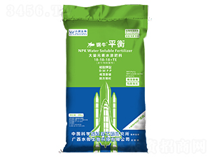 鋼牛平衡型大量元素水溶肥料18-18-18+TE-水微生物